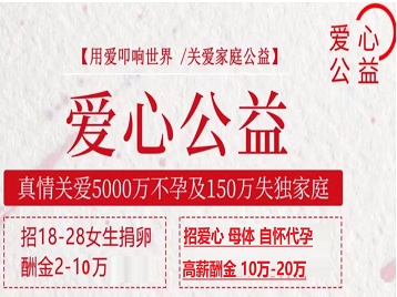 阳春捐卵助孕生子 爱心志愿者招募